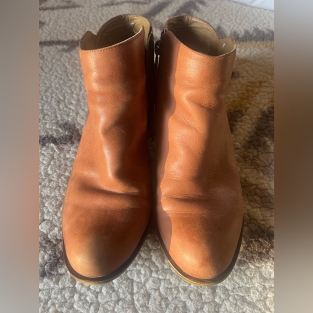 Lucky Brand Basel Bootie Leather toffee
